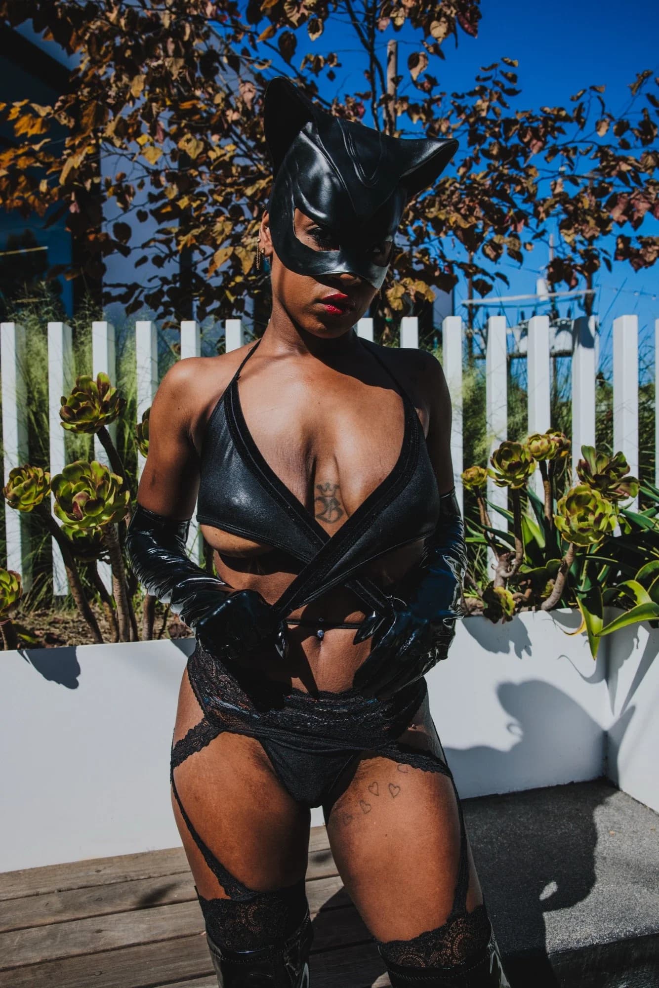 Cosplay editorial portrait